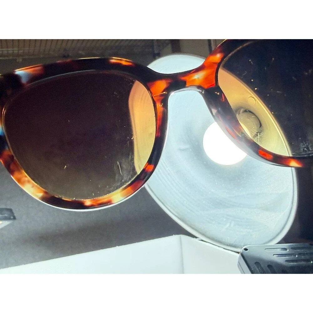 CAROLINA LEMKE CL7728-4 Women's Sunglasses Tortoiseshell Brown 52mm Cat Eye